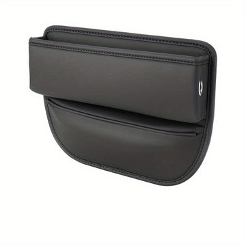 Caja Organizadora De Cuero Para Asiento De Coche, Bolsillo Multifuncional Con Hendidura Para Asiento Del Conductor, Soporte De Almacenamiento, Accesorios Interiores, 1 Ud.