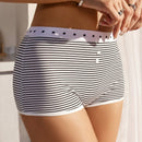 5 piezas Boyshorts con estampado de rayas
