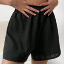 Pantalones Cortos De Pierna Ancha Para Mujer