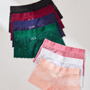 7 piezas Boyshorts con encaje floral