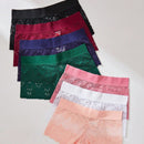 7 piezas Boyshorts con encaje floral