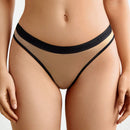Leisure Tanga unido en contraste
