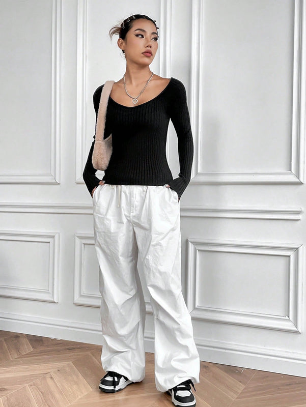 EZwear Jersey unicolor tejido de canale