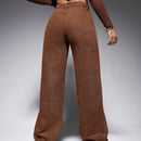 EZwear Jeans vintage de pierna ancha