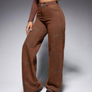 EZwear Jeans vintage de pierna ancha