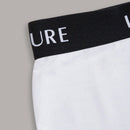 Leisure Boyshorts con estampado de letra
