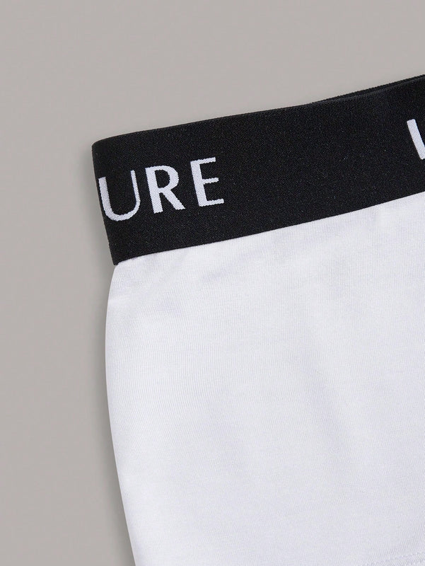 Leisure Boyshorts con estampado de letra