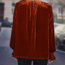 Clasi Blusa de manga con volante fruncido