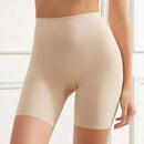 1 pieza short moldeador sin costuras de talle alto, ropa interior de control para mujeres, marron