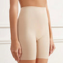 1 pieza short moldeador sin costuras de talle alto, ropa interior de control para mujeres, marron