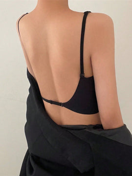 Lenceria Sexy Sin Espalda, Push Up, Invisible