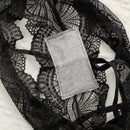 Conjunto de lenceria con encaje con aro