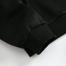Essnce sudadera con capucha de manga larga de ajuste regular para mujer con estampado grafico de lema de mariposa y relampago para otono/invierno