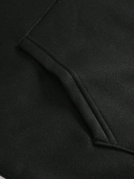 Essnce sudadera con capucha de manga larga de ajuste regular para mujer con estampado grafico de lema de mariposa y relampago para otono/invierno