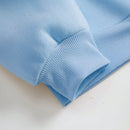 Essnce sudadera con capucha de manga larga de ajuste regular para mujer con estampado grafico de lema de mariposa y relampago para otono/invierno