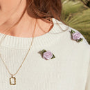 Frenchy Sueter De Manga Abullonada Y Detalles Florales En 3d Para Mujer