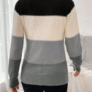 LUNE Jersey de color combinado de cuello alto