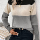 LUNE Jersey de color combinado de cuello alto