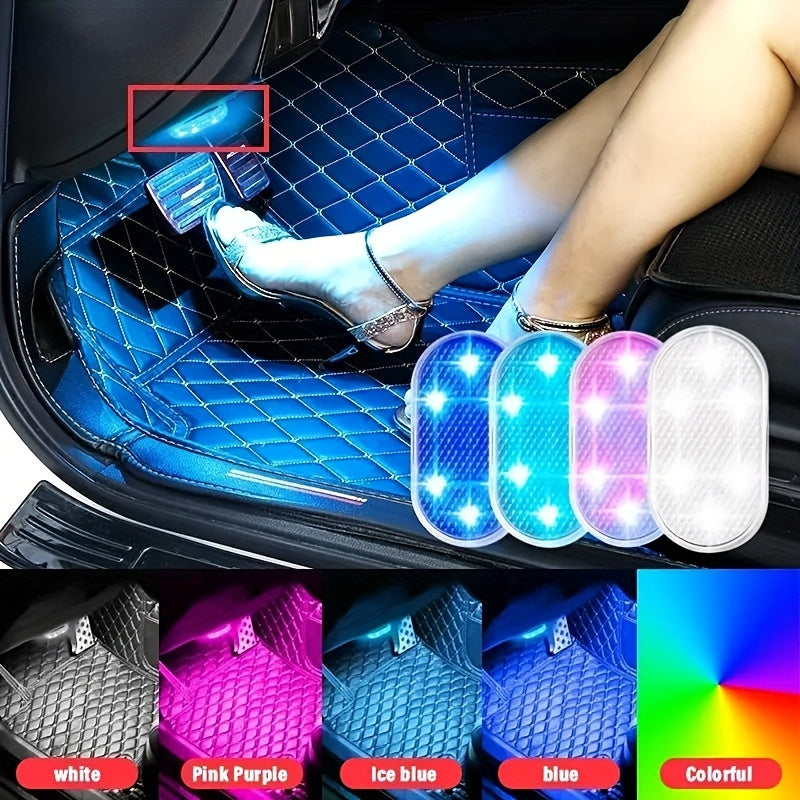 Ilumina tu carro con esta luz LED táctil recargable, perfecta para carros, camiones y furgonetas