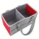 Estuche de Viaje Portátil para el Conjunto de Altavoces Iniciales Tonies Toniebox, Estuche Plegable de Tela de Fieltro, Bolsa Tote Organizadora para Camping y Bolsa de Dormir