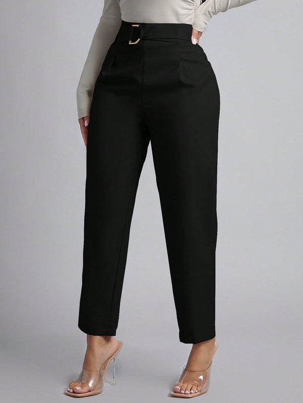 Petite pantalones de pana para mujer con cintura elastica en la parte trasera, apropiados para otono e invierno