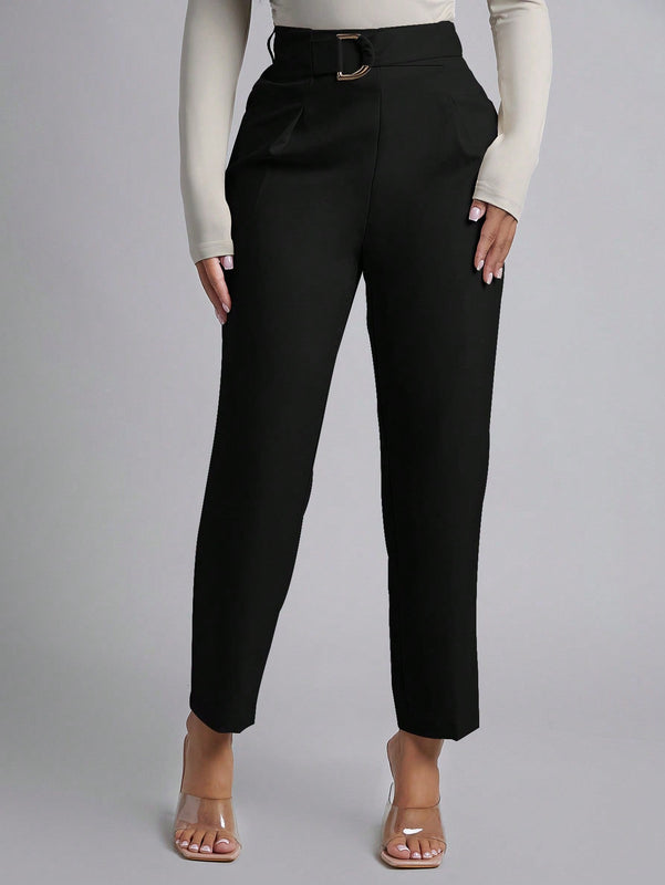 Petite pantalones de pana para mujer con cintura elastica en la parte trasera, apropiados para otono e invierno
