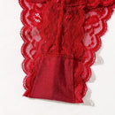 Underwear&sleepwear basics paquete de 6 tangas de encaje floral