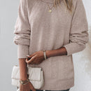 Prive Jersey unicolor cuello alto de manga raglan