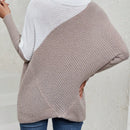 LUNE Jersey De Cuello Alto Y Mangas Murcielago Con Bloqueo De Color