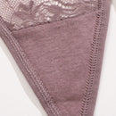 5 Piezas De Tanga Con Cintura Baja Y Encaje Solido Para Mujer, Con Banda De Cintura Fina, Conjunto De Lenceria Sexy Para Mujer