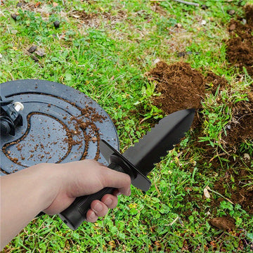 Palas de Jardín Portátil Resistente - Herramienta Manual para Cavar, Plantar y Deshierbar con Hoja Afilada - Compacto para Jardinería, Agricultura y Paisajismo - Sin Necesidad de Electricidad - Ideal para Hogares y Granjas, Mango Ergonómico, Rendimiento