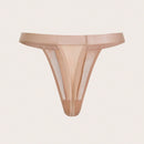 Leisure Tanga unicolor de malla