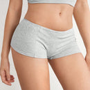 Tangas Tipo Boyshorts De Punto De Color Liso Para Mujer