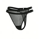 Leisure Tanga unicolor de cintura con abertura