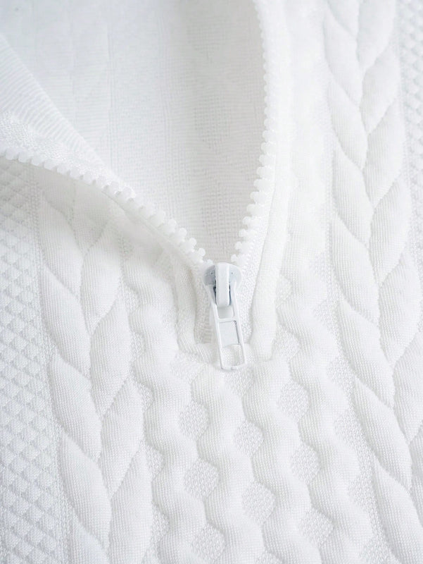 Lune sudadera con capucha texturizada para mujer