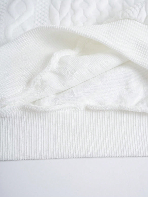 Lune sudadera con capucha texturizada para mujer