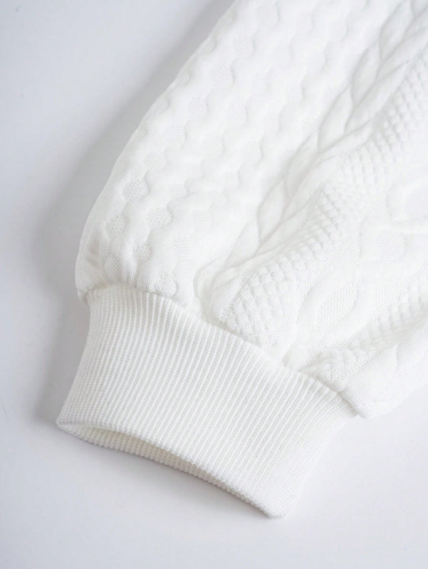 Lune sudadera con capucha texturizada para mujer