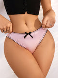 Tangas Sexy Con Diseno De Cadena Y Perlas Ahuecadas Para Mujer