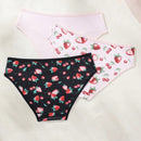 Tangas Triangulares Con Estampado De Fresas
