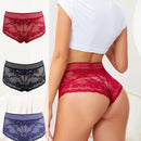 3 piezas Boyshorts con encaje