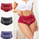 3 piezas Boyshorts con encaje