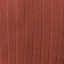 Prive Jersey ribete fruncido de cuello alto tejido de canale