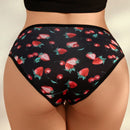 Tangas Triangulares Con Estampado De Fresas