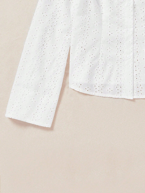 WYWH Blusa de hombros descubiertos ribete con fruncido schiffy