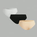 3 piezas set bragas sin costura