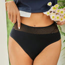 Tanga Con Huecos De Color Solido