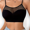 Lenceria Sexy Para Mujeres Con Parches De Malla