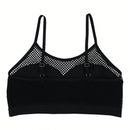 Lenceria Sexy Para Mujeres Con Parches De Malla