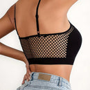 Lenceria Sexy Para Mujeres Con Parches De Malla