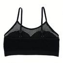 Lenceria Sexy Para Mujeres Con Parches De Malla
